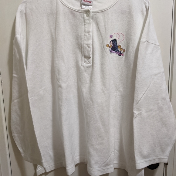 Disney Eyore Embroidered Waffle Knit Top! - Picture 7 of 7